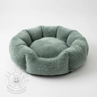 Umělá kožešina LUREX SILVER old green