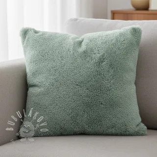Umělá kožešina LUREX SILVER old green