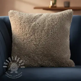 Umělá kožešina LUREX SILVER taupe