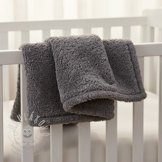 Umělá kožešina Curly grey