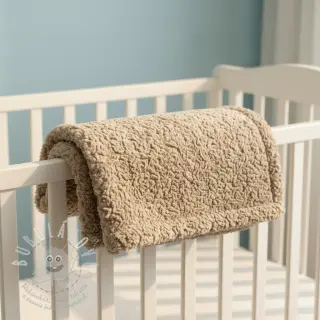 Umělá kožešina Curly beige