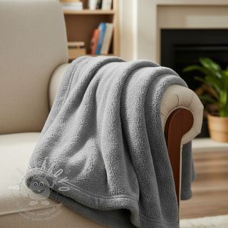 Umělá kožešina LUREX SILVER grey