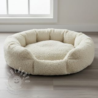 Umělá kožešina Curly ecru