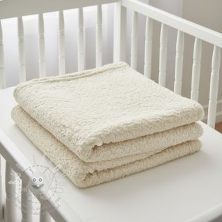 Umělá kožešina Curly ecru