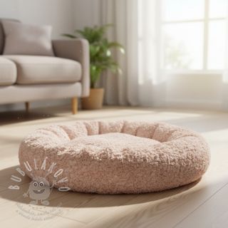 Umělá kožešina Curly rose