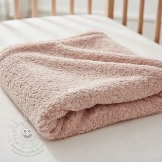 Umělá kožešina Curly rose