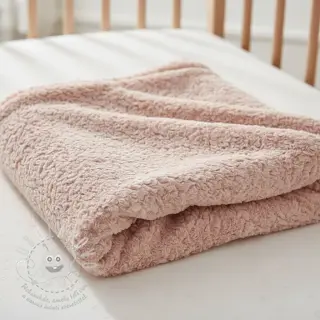 Umělá kožešina Curly rose