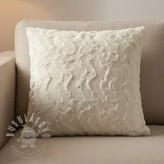 Umělá kožešina ecru