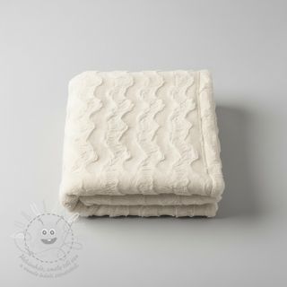 Umělá kožešina ecru