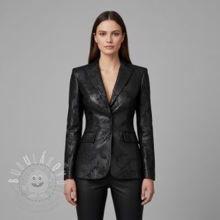 Umělá kůže oděvná Flowers design A