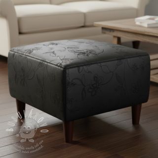 Umělá kůže oděvná Flowers design B