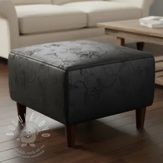 Umělá kůže oděvná Flowers design B
