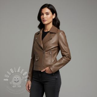 Umělá kůže oděvná taupe