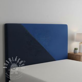 Umělá kůže semiš ALASKA roy/marine