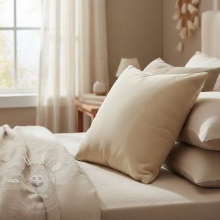 Umělá kůže semiš ALASKA sable/beige