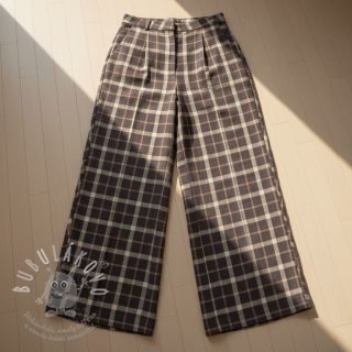 Viskóza se lnem YARN DYED Block brown