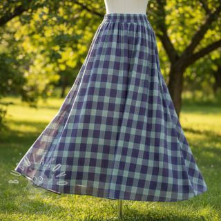 Viskóza se lnem YARN DYED Square green