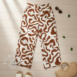 Viskóza se lnem Nina design A