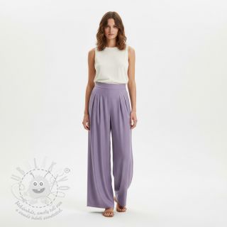 Viskóza se lnem PREMIUM lavender