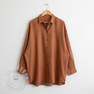 Viskóza se lnem PREMIUM brick