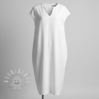 Viskóza se lnem PREMIUM white