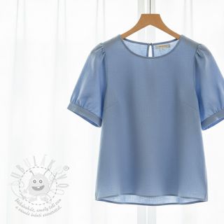 Viskóza se lnem PREMIUM old blue