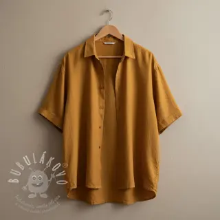 Viskóza se lnem PREMIUM ochre