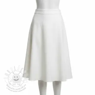 Viskóza se lnem PREMIUM off white
