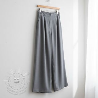 Viskóza se lnem PREMIUM middle grey