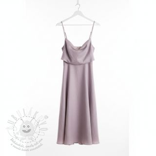 Viskóza se lnem PREMIUM light old pink