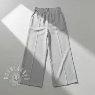 Viskóza se lnem PREMIUM light grey
