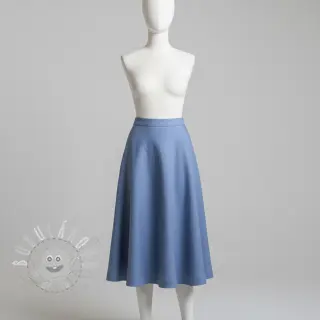 Viskóza se lnem PREMIUM jeans