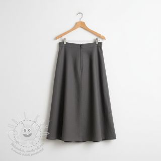 Viskóza se lnem PREMIUM grey