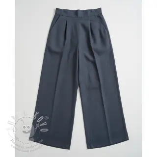 Viskóza se lnem PREMIUM dark grey