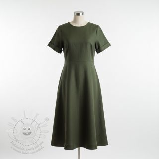 Viskóza se lnem PREMIUM army