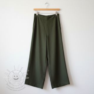 Viskóza se lnem PREMIUM army