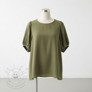 Viskóza se lnem CRINCLE pickle