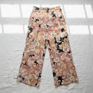 Viskóza SATIN Flowie Noe black digital print