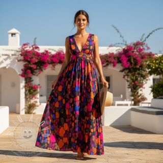 Viskóza SATIN Imagine digital print