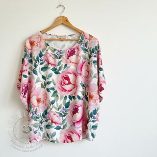 Viskóza RADIANCE Flower Zoya digital print