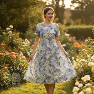 Viskóza RADIANCE Flower Ciri digital print