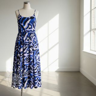 Viskóza RADIANCE Night wave digital print