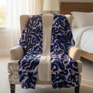 Viskóza RADIANCE Night wave digital print