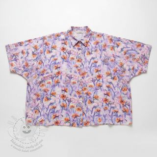 Viskóza RADIANCE Dried flower digital print