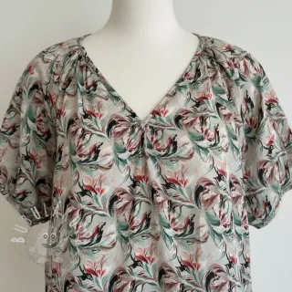 Viskóza RAYON POPLIN Diverse graphics design E digital print