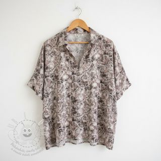 Viskóza RAYON POPLIN Pattern design G digital print