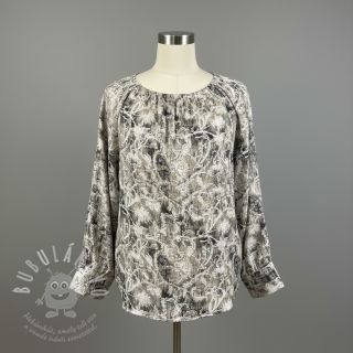 Viskóza RAYON POPLIN Pattern design F digital print