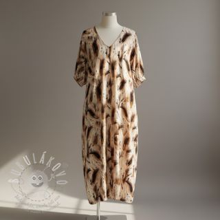 Viskóza RAYON POPLIN Diverse graphics design F digital print