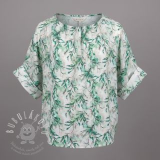 Viskóza RAYON POPLIN Bright flowers design D digital print