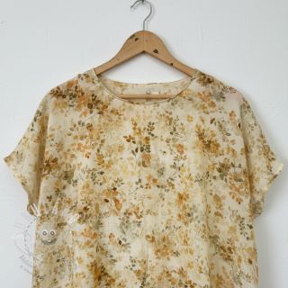 Viskóza LUREX Fine leaves yellow